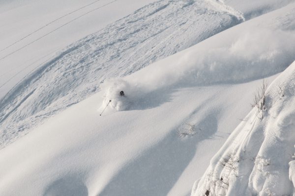 Daisuke AK Face Shot Sea And Summit Media, Japan, Niseko, snow, winter, Hokkaido, Kiroro, Akaigawa, AK, AK Face, Backcountry, backcountry skiing, ski, skiing, freeski, free skiing, steep, epic, japow, powder, powder snow, powder day